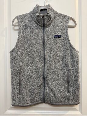 Patagonia Heather Gray Better Sweater Fleece Vest